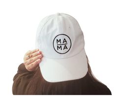 Your favorite Circle Mama hat now comes in distressed baseball style. This durable cotton hat will withstand your most rugged mom day. Grab and go, looking great every time! Order in white with black design or black with white design. © Copyright to: little arrows, 2016: All images, designs, and text are copyrighted and cannot be stored, reproduced, or used without obtaining prior written consent from the owner. Mama Hat, Mom Hats, Messy Hair, Cotton Hat, Mom Day, Vintage Baseball, Baseball Hat, Embroidered Design, Busy Mom