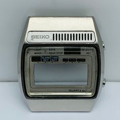 New! SEIKO A159-500 Quartz Digital Vintage Men’s Watch Case For Parts was just added to eBay. Check it out! #eBay #eBaySeller Seiko Digital Watch, Retro Watch Accessories With Analog Display, Retro Watch Accessories With Rectangular Analog Dial, Retro Watch Accessories With Analog Display And Rectangular Dial, Vintage Silver Digital Watch With Subdials, Vintage Digital Watch, Seiko Vintage, Summer 2023, Watch Collection