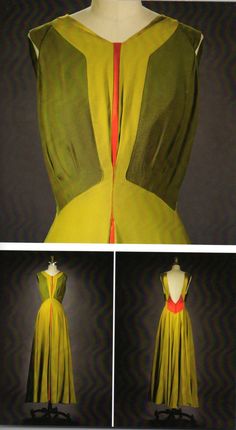 Elizabeth Hawes Designs | Elizabeth Hawes Dress, 1937, photo copyright Erik Gould from the ... Elizabeth Hawes, Velvet Shoe, Green Costume, Fashion Skirts, 1930s Dress, Vintage Gowns, 1930s Fashion, Vintage Couture, Vintage Mode