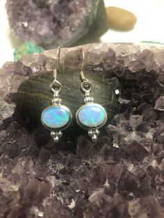 *Lab created opal *Sterling silver *Free Shipping *Jewelry Made in USA*Jewelry receive in gift box Thank You For Your Looking ,And Check Out More Items In My Etsy Shop For More Great Deals, Also We Add More Jewelry To Etsy Shop Regularly https://www.etsy.com/shop/ABQdesign Silver Opal Birthstone Jewelry, Hypoallergenic Round Opal Jewelry, Opal Gemstone Drop Earrings, Opal Drop Earrings With Gemstones, Elegant Opal Gemstone Drop Earrings, Nickel-free Oval Opal Jewelry, Oval Opal Jewelry With Matching Earrings, Silver Opal Jewelry Gift, Opal Drop Earrings As A Gift