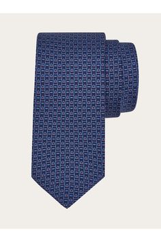 Shop the Ferragamo Monogram print silk tie Navy blue/Red on Ferragamo.com. Discover the iconic collection on our official online shop now. Free Delivery. Formal Outfits, Monogram Prints, Formal Outfit, Silk Ties, Pure Silk, Silk Printing, Salvatore Ferragamo, Free Delivery, Online Shop