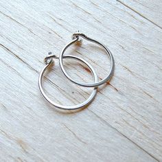 Small Sterling Silver Hoop Earrings Handmade Silver Hoops, gift for him, women gift minimalist jewel Simple Handmade Silver Hoop Earrings, Minimalist Small Hoop Jewelry With Sterling Silver Clasp, Silver Dainty Hammered Hoop Earrings, Dainty Hammered Silver Hoop Earrings, Handmade Minimalist Huggie Hoop Earrings, Hammered Small Hoop Huggie Earrings For Gift, Handmade Minimalist Huggie Earrings, Small Hoop Sterling Silver Earrings For Gift, Handmade Sterling Silver Huggie Earrings For Everyday