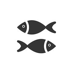 two fish swimming side by side on a white background, one is black and the other is gray