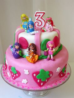 - 791 Strawberry Shortcake Birthday Cake, Shortcake Cake, Fondant Cakes Birthday, Strawberry Shortcake Birthday, Strawberry Shortcake Cake, Sell Ideas, Vegan Marshmallows