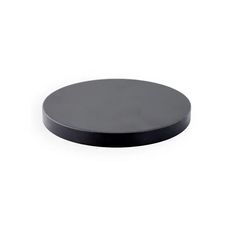 a black round object on a white background