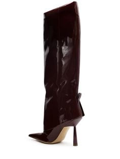 100mm ros31 faux leather tall boots - Gia Borghini - Women | Luisaviaroma 2023 Wishlist, Gia Borghini, Leather Tall Boots, Ski Accessories, Black Boots Tall, Tall Leather Boots, Loafer Mules, Flat Espadrilles, Heeled Loafers