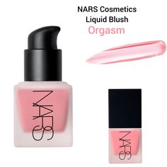 Liquid Blush Orgasm NARS Cosmetics Nars Liquid Blush, Budget Makeup, Blush Shades, Mack Up, Fav Products, Nars Blush, Liquid Blush, Makeup Needs, It Cosmetics Brushes