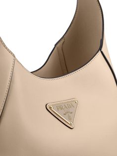 100% Calf Lining: 100% Nappa leather Prada Shoulder Bag, Prada Logo, Prada Crossbody, Prada Designer, Prada Crossbody Bag, Sneaker Wedge, Card Holder Leather, Yoga Wear, Nappa Leather