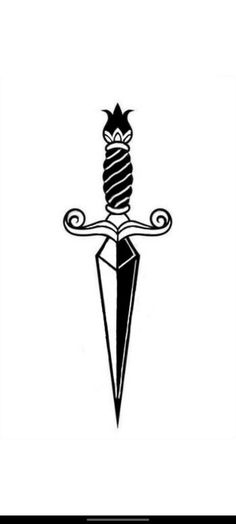 Dagger Tattoo Men, Old School Dagger Tattoo, Tatto Old Scold, Daga Tattoo, Dagger Tattoo Design, Blackwork Flash, Greece Tattoo, Traditional Dagger Tattoo, Hahaha Joker