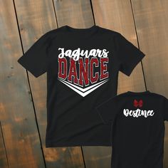 Dance Team Shirts For Dance Teams :) *This custom shirt is handmade with professional vinyl. *Our shirts are unisex and are true to size! *In the photo's you will be able to see the custom options in regards to color that you may choose from. *We use 100% cotton shirts. The glitter material does not wash off and will last through multiple washes.  *If your shirt color is out of stock we will contact you as soon as possible to see if you would like to change shirt colors. By purchasing from us you agree to the following statements: *Due to the custom nature of this item we do not accept exchanges or refunds. *We are also not responsible for lost packages. Please contact your local post office for lost package information. Dance Team T Shirt Designs, Dance Shirts Ideas, Dance Team Shirts, Competition Dance, Dance Shirt, Dance Shirts, Dance Team, Dance Teams, Team T Shirts