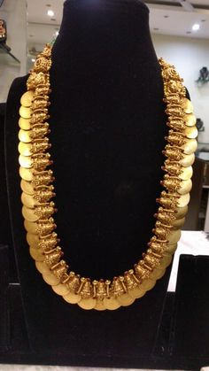 Long Chain Designs Gold, Long Chain Designs, Chain Designs Gold, Mala Jewelry, Gold Necklace Indian, Temple Jewelry