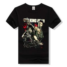 Get your product: The Walking Dead Black Short Sleeve Cotton T Shirt
1. PRODUCT INFORMATION:

Proudly printed in America
5.3 oz, unisex fit
Heavy cotton, classic midweight fabric
Material: 100% cotton | Dark Gray: 50% cotton:50% polyester | Light Gray: 90% cotton:10% polyester
Double-needle stitched neckline, bottom hem, and sleeves
Quarter-turned to eliminate center crease
7/8 inch collar
Tear-away label
Machine-wash safe
Copyrighted artwork
2. SIZE CHART:
3. RETURN:
We will gladly issue you a Band Merch Printed Short Sleeve T-shirt, Black Graphic Tee With Printing, Black Printed Graphic Tee Shirt, Black T-shirt With Printing, Relaxed Fit, Black Printed T-shirt With Relaxed Fit, Black Printed Relaxed Fit T-shirt, Black Relaxed Fit Printed T-shirt, Black Cotton Tops With Printing, Black Printed Cotton Top