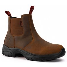 PRICES MAY VARY. GOODVILLE QUALITY – At Goodville, we are committed to providing our customers with the highest quality soft toe pull on work boots possible. We stand behind our soft toe waterproof pull on boots for men with a 100% satisfaction guarantee. Looking for Rugged and Reliable Pull Up Work Boots? Look No Further Than Our EH-Rated Waterproof Soft Toe Work Boots!This work boots for men soft toe pull on model is perfect for those who work in wet or oily conditions, as they provide excelle Work Boots For Men, Construction Boots, Pull On Work Boots, Boot Pulls, Oil Rigs, Tough As Nails, Work Boots Men, Boots For Men, Oil Rig