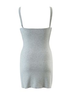 Washing instructions: Hand Wash Composition: Synthetic Fiber, Polyester Designer Style ID: FP09786936 Gray Ribbed Mini Dress, Spring Gray Knit Dress, Ribbed Sleeveless Mini Dress For Winter, Sleeveless Ribbed Mini Dress For Winter, Fitted Sleeveless Knitted Sweater Dress, Fitted Knitted Sleeveless Mini Dress, Casual Sleeveless Bodycon Dress For Winter, Casual Sleeveless Winter Bodycon Dress, Gray Ribbed Dress