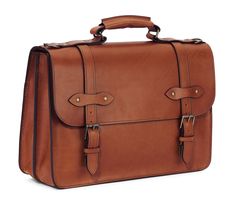 This handcrafted men's leather briefcase was inspired by vintage lawyer briefcases from decades ago. Made of full grain leather that's rich in character and solid antique brass hardware, this bag is built to last. Read the story behind the Esq. Briefcase below. Classic Cognac Shoulder Bag With Palladium Hardware, Brown Briefcase With Palladium Hardware For Work, Travel Satchel In Cognac With Palladium Hardware, Brown Palladium Hardware Briefcase For Work, Luxury Satchel Briefcase With Brass Hardware, Timeless Satchel Briefcase For Travel, Timeless Brown Briefcase With Palladium Hardware, Timeless Travel Satchel Briefcase, Luxury Business Satchel With Brass Hardware