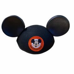 New Without Tags Adult Mickey Mouse Hat With Chin Strap. I Have Two That Are Identical Mickey Mouse Ears Hat, Ears Hat, Mermaid Hat, Black Baseball Hat, Mickey Mouse Hat, Mickey Mouse Design, Disney Hats, Mermaid Disney, Hidden Mickey