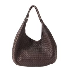 Bottega Veneta Campana Intrecciato One Shoulder Bag Brown &Nbsp; Seed Bead Purse, Childrens Purses, Bead Purse, Purses Vintage, Bucket Purse, Vintage Crossbody Bag, Bottega Veneta Bags, Shoulder Bag Brown, Brown Vintage