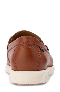 A classic penny keeper and supple leather upper lend modern sophistication to a luxe loafer set on a cushioned footbed and slip-resistant sole. Leather upper/textile lining/rubber sole Imported Nordstrom Store, Anniversary Sale, Loafers For Women, Nordstrom Rack, Penny, Rubber Sole, Leather Upper, Loafers, Nordstrom