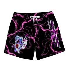 100% original designs crafted exclusively for Vapor95. Every order is handmade specifically for you. To ensure your All Over Print Swim Trunks maintain their eternally flawless vibrant colors, we use a customized sublimation process that bonds the artwork directly into the fabric. We use a proprietary 90/10 Polyester Spandex blend that has a water repellent, durable, and lustrous exterior and micro mesh stretch liner. Also features pockets! Your swim trunks are manufactured in and shipped from L Functional Nylon Swim Trunks With Drawstring, Functional Nylon Drawstring Swim Trunks, Black Sporty Swimwear With Pockets, Sporty Black Swimwear With Pockets, Casual 4-way Stretch Swimwear For Training, Black Moisture-wicking Swimwear For Outdoor, Black Swim Trunks With Pockets For Outdoor, Black Nylon Swimwear With Drawstring, Black Nylon Swimwear For Outdoor