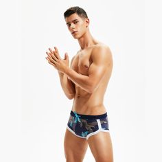 Blue Dried Leaves String Summer Brief – wavesandtrunks Casual Tie-side Bottom Swimwear For Pool, Stretch Swimwear For Leisure In Summer, Stretch Swimwear For Summer, Stretch Swimwear For Summer Leisure, Beachwear Swim Trunks With Built-in Shorts For Leisure, Leisure Beachwear Swim Trunks With Built-in Shorts, Leisure Summer Swimwear With Built-in Shorts, Casual Brief Swimwear For Beach Season, Casual Tie-side Pool Bottoms