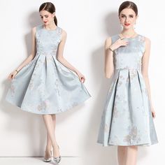 This Dress is fashionable for every occasion. the dress is made-to-order by professional tailors. You can choose from 50 colors, Regular sizes 2 to 16 and plus sizes 14w to 26W. Custom size is also available.. The product details: Age: MIDDLE AGE, Closure Type: zipper, Decoration: Printing, Dresses Length: Knee-Length, Elasticity: Non Strech, Fabric Type: Chemical Fiber, Fit Type: Slim, Gender: Women, Material: Polyester, Material Composition: Synthetic fiber, Neckline: O-Neck, Pattern Type: Flo Causal Dresses, Autumn Lights, Beach Holiday, Vest Dress, Autumn Summer, Ball Gown, Summer Fall, Dress Length, Custom Sizing