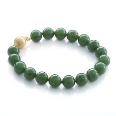 Green Jade Bracelet, Extraordinary Jewelry, Nephrite Jade, Leaf Green, Bracelet Online, Jade Bracelet, Jade Jewelry, Timeless Jewelry, Green Jade