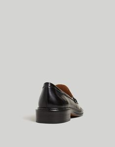 The Vernon Loafer in Leather Classic Slip-on Platform Loafers With Brogue Detailing, Timeless Round Toe Tassel Loafers For Office, Timeless Tassel Loafers With Round Toe For Office, Classic Monk Strap Shoes With Flat Rubber Sole, Timeless Round Toe Loafers For Work, Classic Platform Loafers For Work With Rubber Sole, Classic Office Loafers With Brogue Detailing, Classic Brogue Loafers For Office, Classic Formal Platform Loafers