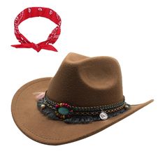 PRICES MAY VARY. 100% Nylon Drawstring closure Hand Wash Only 🌴 Our fasion cowboy hats are adjustable in size to ensure a comfortable and secure fit for anyone with a head circumference of 56-58 cm (22-23 inches), providing all-day comfort for your outdoor adventures.

 🌴Classic Western cowgirl hat cowboy hat for women and men. Perfect for both indoor and outdoor use.Great for outdoor adventures, events,western birthday party, bachelorette bride cowgirl hat, cowboy costumes accessories, Nashvi Birthday Masquerade Party, Western Costume, Cowboy Bandana, Cowgirl Bachelorette Parties, Brown Fedora, Western Birthday Party, Cowboy Costume, Western Birthday, Cowgirl Bachelorette