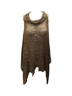 Material: Polyamide 30% - Acrylic 70% Free Size Fits up to 28  Bust: 54'' Approx Length: 25'' Approx     Colour: Latte - Vintage Cowl Neck Poncho  - Plus Size -Handmade  - Delicate crochet knit work -Asymmetric hemline  - Pullover Shawl - Lightweight knit Poncho - Perfect for all season   Wide range of colours available - check our shop  https://www.etsy.com/uk/shop/MemsaabLondon?ref=seller-platform-mcnav&section_id=20480495  BLACK CORAL GOLD IVORY JADE KHAKI LIGHT GREY LATTE LIME PETROL BLUE PU Beige Knit Poncho One Size, Beige Knit Poncho, One-size Beige Knit Poncho, Beige Crochet Poncho For Fall, Fall Crochet Beige Poncho, Beige Hand Knitted Tops, Fall Beige Crochet Top With Knit Fabrication, Crochet Knit Top For Fall Layering, Fall Crochet Knit Top For Layering