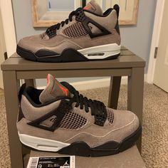 Air Jordan 4 Retro Taupe Haze Brand New Never Try On Men’s Size 9 Jordans 4 Brown, Brown Jordan 4s, Air Jordan 4 Sports Shoes With Branded Insole, Air Jordan 4 Leather With Air Cushioning, Air Jordan 4 Leather Shoes With Air Cushioning, Casual Air Jordan 4 Leather With Cushioned Footbed, Casual Air Jordan 4 With Cushioned Leather Footbed, Casual Leather Air Jordan 4 With Cushioned Footbed, Jordan 4 Mocha