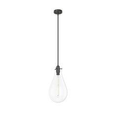 a light bulb hanging from the ceiling on a white background, with one light in the middle