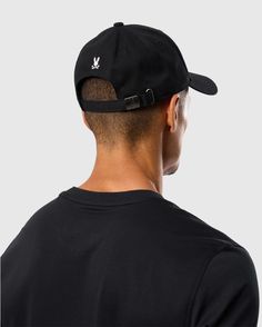 Made from durable cotton twill, the Kayden baseball cap features a cheerful front embroidered Bunny logo appliqué and topstitched curved brim.Also available for Kids 100% CottonMade in ChinaCaps Black Dad Hat For Streetwear With Curved Bill, Urban Black Dad Hat With Curved Bill, Black Urban Dad Hat With Curved Bill, Urban Six-panel Baseball Cap With Embroidered Logo, Urban Cotton Dad Hat With Visor, Urban Embroidered Logo Six-panel Baseball Cap, Urban Style Embroidered Logo Six-panel Baseball Cap, Black Cotton Dad Hat With Curved Visor, Urban Black Dad Hat With Curved Visor