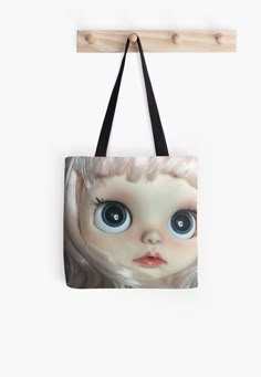 Soft polyester canvas shopping bag with edge-to-edge print on both sides. Fully lined for extra strength. Three sizes to choose from. Inside My Bag, Canvas Shopping Bag, Birthday Wishlist, J Fashion, Blythe Doll, Print Tote, Medium Bags, Printed Tote Bags, Cotton Totes