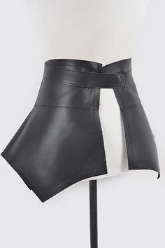 Add the perfect finishing touch to your look with this faux leather skirt belt! This unique accessory is sure to take your style to the next level! Whether you're styling a dress or a jumpsuit, it's an effortless way to elevate your wardrobe! Final Sale Regular Size: APPROX. WIDTH:12.5".LENGTH:87.5" Plus Size: APPROX. WIDTH:12.5".LENGTH:100" Fitted Bottoms With Belt Detail For Night Out, Black Bottoms With Removable Belt, Trendy Fitted Belts For Work, Fitted Corset Belt For Night Out In Fall, Chic Belts For Fall Parties, Trendy Spring Corset Belt With Belt Loops, Elegant Leather Corset Belt For Fall, Spring Black Belted Corset Belt, Fitted Black Bottoms With Belt Detail