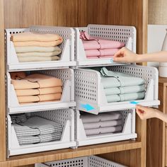 PRICES MAY VARY. 【Multi-Functional】The folding closet organizers are a comprehensive storage and categorization solution that is perfect for organizing your lightweight items like clothes, toys, files and more. With its stylish neutral design, it effortlessly fits into any home, bedroom, bathroom, kitchen, office or study area. 【Stackable & Space-Saving】This 5 pack closet organizers and storage is designed to be easily stacked upon one another,According to your preferences and ideas, you can sta Organizing Bags Ikea, Cheap Everyday Organizers With Pockets, Upcycle Cube Storage Closet, Storage Closet Templates, Plastic Drawer Clothes Storage, Storage Baskets For Bedroom, Pull Out Clothing Storage, Storage Closet To Office, Closet Organizer Ikea Hack