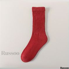 Russoo - Classic Unisex Sports Socks: Breathable, Comfortable, and Sweat-Absorbent, Featuring Thick Thread and Pile Fabric, Ideal for Couples and Both Men and Women Casual Breathable Solid Color Socks, Thick Solid Winter Socks, Thick Casual Winter Socks, Thick Winter Casual Socks, Snug Non-slip Winter Socks, Thick Comfortable Casual Socks, Casual Comfortable Thick Socks, White Thick Casual Socks, Casual Thick White Socks