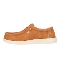 HEYDUDE | Men's Casual | Wally Classic Xtra Wide - Tan | Size 10 - Get on board with these classic kicks. The finest faux-leather top, easy-on lace system and ultralight flex outsole are here for any seafaring adventure. Boat-inspired, and all-admired, the Wally Classic is everything you need to elevate your daily look.Shoe Specs: Slip-On Stretch Lace 4E width Synthetic top Comfort cushioned ankle collar Elastic laces Easy-on system Travel ready Removable foam insole Upper treated with water repellant sprayRelaxed Fit: Ample roominess allows for laid-back, easygoing feel Men's Casual Shoes, Wally Classic Xtra Wide - Tan, Hey Dude, HEYDUDE | Men's Casual | Wally Classic Xtra Wide - Tan | Size 10 School Uniform Shoes, School Uniform Kids, Sparkly Shoes, Affordable Shoes, Faux Leather Top, Hey Dude, Crib Shoes, Elastic Laces, Boots And Sneakers