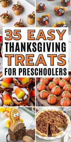 25 easy thanksgiving treats for preschoolers