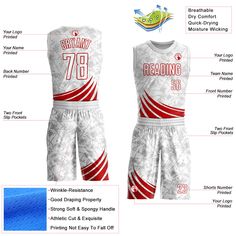 Represent your distinct look with this custom basketball jersey from our web. It boasts environmentally friendly sublimation digital printing technology and classic trims along with moisture-wicking technology for added comfort. Features: 1. Material: 100% Recycled Polyester 2. Jersey with sublimation printed name and numbers 3. Fit: Jerseys have an athletic cut. For a looser fit, we recommend ordering one size larger than you normally wear 4. Moisture-wicking fabric has spongy handle, good draping property and elasticity as well as good dimensional stability and wrinkle-resistance 5. Heat-sealed fabric applique graphics 6. V-Neck/Round Neck, Two front slip pockets, Lined mesh fabric 7. Machine Wash, Do Not Tumble Dry 8. Tagless Collar 9. Manufacturer Direct Item 10. Non-alcoholic Availabl