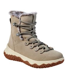 Women's Day Venture Insulated Boots, Mukluk | Rain & Snow at L.L.Bean Winter High-top Weatherproof Lace-up Boots, Winter High Ankle Lace-up Hiking Boots, Winter Hiking Lace-up Boots With Round Toe, Lace-up Boots For Outdoor Fall Activities, Outdoor Lace-up Boots With Round Toe, Winter Lace-up Boots With Vibram Sole, Winter Rugged Hiking Lace-up Boots, Rugged Winter Hiking Lace-up Boots, Winter High Ankle Lace-up Boots With Vibram Sole