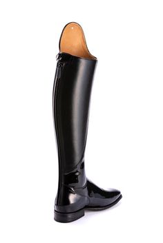 Speak with Amanda regarding size and pricing, price listed approximate The beautiful Volta SL model is a dressage model by the brand De Niro Boot Co. The boots are handmade in Italy, by specialised craftsmen with years of experience. What’s particularly special about the Volta SL model boots is that they are a dressage model, but with a zipper at the back. Other De Niro Boot dressage models often have the zipper diagonally in the front of the boot. The zipper at the back makes it easier to put t Luxury Riding Boots With Leather Sole, Elegant Knee-high Riding Boots, Classic Fitted Riding Boots, Fitted Boots With Round Toe For Galas, Fitted Round Toe Boots For Galas, Fitted Riding Boots With Leather Sole, Luxury Fitted Boots With Leather Sole, Classic Round Toe Boots For Shows, Fitted Snip Toe Boots For Galas