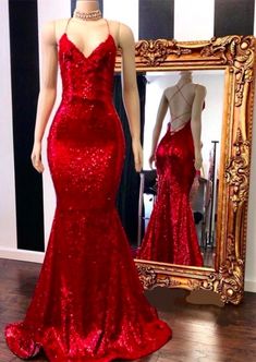 Looking for Sexy Spaghetti Straps V-neck Mermaid Sequin Red Prom Dresses online? Shop for the perfect dress at Prom Dresses UK Store's collections for prom and evening party which are available in sizes US2-US26w. Sequin Prom Dresses Long, Red Mermaid Prom Dress, Red Mermaid, Prom Dresses Long Mermaid, Mermaid Sequin, Sequin Prom Dress, Sequin Prom Dresses, Red Prom, Red Sequin