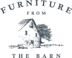 the logo for furniture from the barn