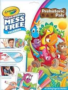 the crayon color wonder mess free coloring book