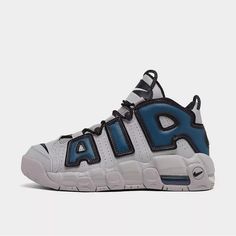 Nike Air More Uptempo Gs Pure Platinum/Burnished Teal-Industrial Blue G Fj1387-001 Brand New In Box Nike Air More Uptempo 96 Outfit, Nike Air Uptempo, Shopping Addict, Industrial Blue, Nike Air More Uptempo, Nike Air More, Blue Nike, Kids Nike, Nike Jordan