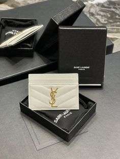 Size: 10.5cm*7.5cm*0.5cm It comes with Dust box, Care manual, Tag, and Paper bag. Embossed Leather, Ysl Bag, Luxury Bags, Contact Us, Wallets, Clutch Bag, Paper Bag, Things To Come, Wallet