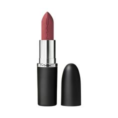 Our iconic Matte Lipstick has been maxed out to give lips more with a silky-matte finish and good-for-lips formula that looks richer, feels better and lasts longer. Get more colour with full-coverage, pigment-rich payoff in our widest range of Artist-approved shades. Get more comfort with a creamy blend of coconut oil, organic shea butter and [organic] cocoa butter that conditions and nourishes lips. Get more care with instant and eight-hour moisture. Get more longwear with 12 hours of non-fadin Lipstick Mac, Ruby Woo, Batons Matte, Velvet Teddy, How To Look Rich, Lipstick Case, How To Apply Lipstick, Theobroma Cacao, Organic Shea Butter