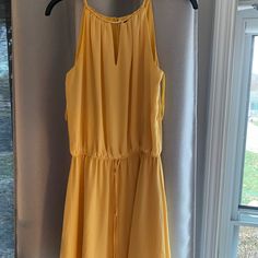 Gorgeous Yellow Dress From Whbm Never Worn And In Great Condition Size 6 Dresses Yellow, Yellow Mini Dress, Yellow Dress, White House Black, White House Black Market, House Black, White House, Shirt Dress, Dress Es