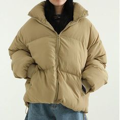 quilted Cotton Womens Winter Coat 2021 New Oversize Winter Puffer Jacket Women Baggy Puffa Jacket Casual Warm Parka Women Warm Outfit #warmoutfit #cottonpuffer #cottonjacket #puffer #puff #puffjacket Womens Winter Coat, Warm Outfit, Winter Jacket Outfits, Puffa Jacket, Short Puffer Jacket, Winter Puffer, Winter Puffer Jackets, Parka Women, Puff Jacket