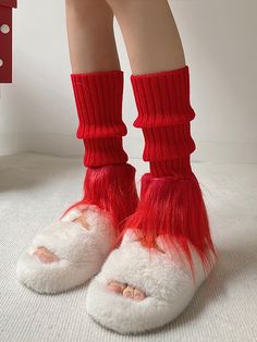 This price is for a pair of leg warmers only. Trendy Knitted Socks For Spring, Casual Knitted Footless Socks, Spring Knitted One-size Socks, Cozy Spring Leg Warmers, One Size Casual Leg Warmers For Spring, Casual One Size Leg Warmers For Spring, Casual One-size Leg Warmers For Spring, Red Stretch Knee-high Socks For Winter, Trendy Red Leg Warmers For Winter